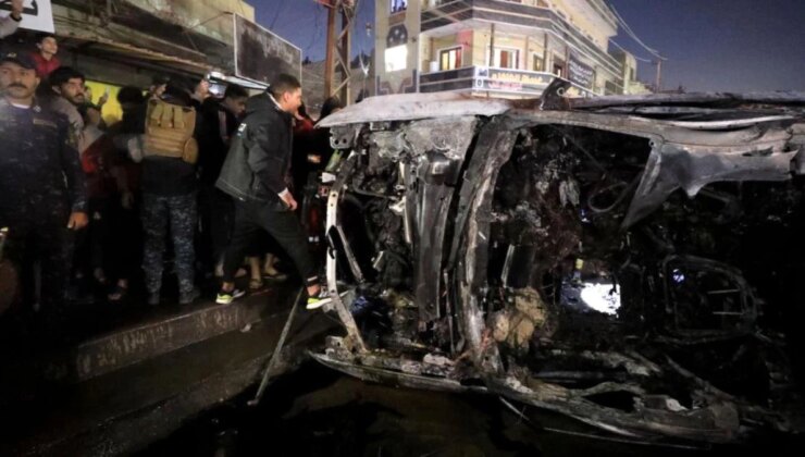 Bağdat’ta İHA saldırısında üç kişi öldürüldü