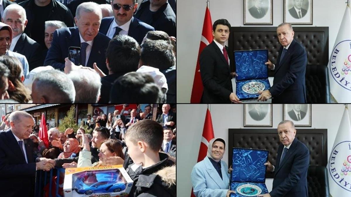 Cumhurbaşkanı Erdoğan’dan, İbradı Belediyesine ziyaret