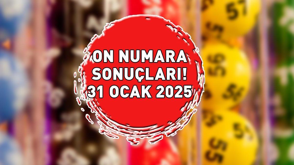 ON NUMARA SONUÇLARI EKRANI 31 OCAK 2025 | 2,8 milyon TL büyük ikramiyeli On Numara sonuçları açıklandı mı, saat kaçta açıklanır?