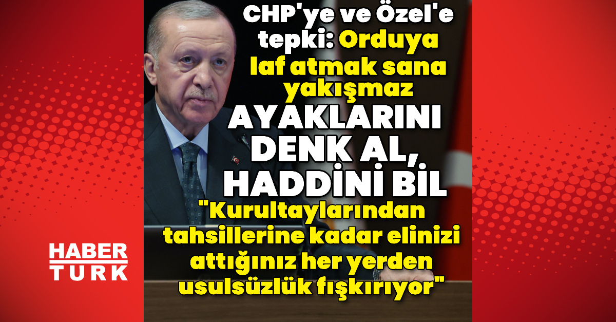 Cumhurbaşkanı Erdoğan’dan açıklamalar